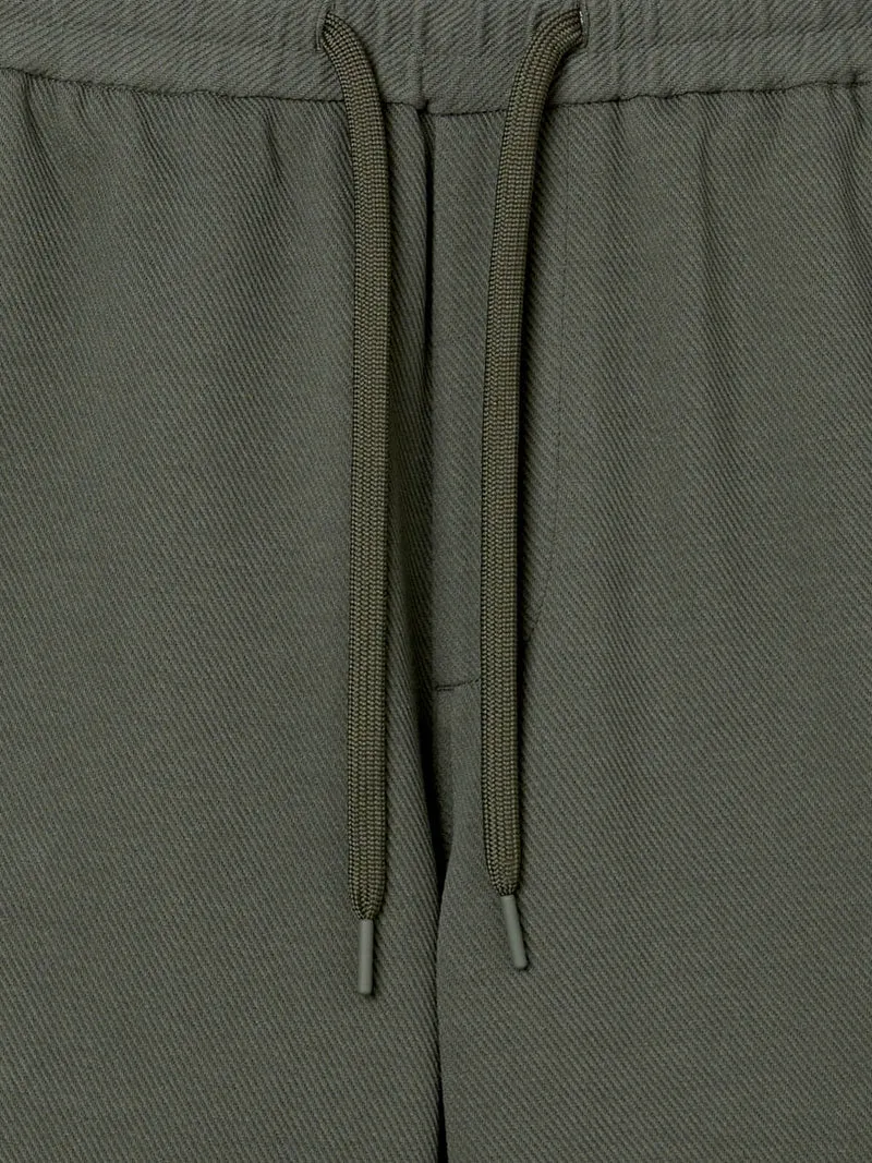 Bermuda regular taille élastiquée