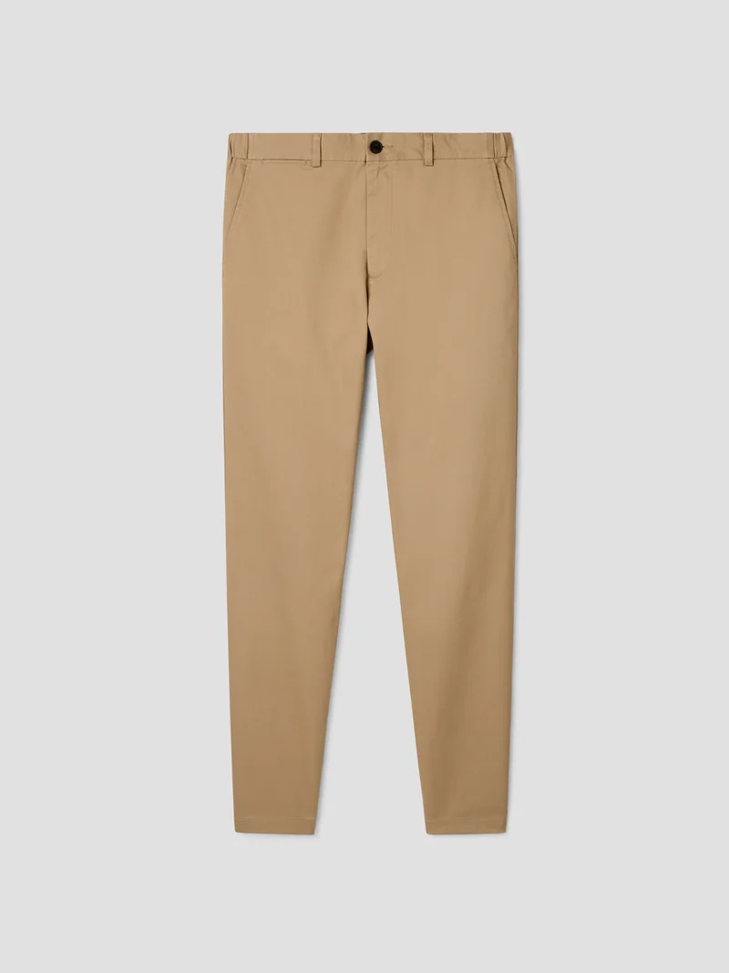 Chino en coton mélangé
