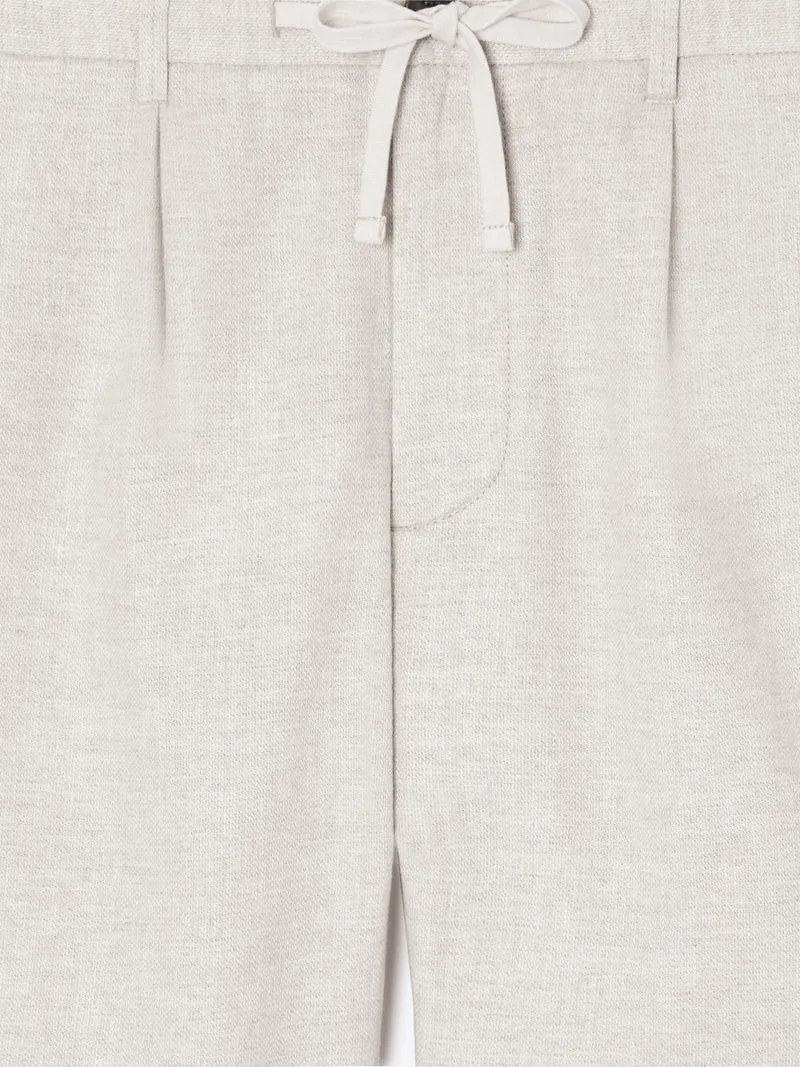 Bermuda slim taille semi-élastiquée