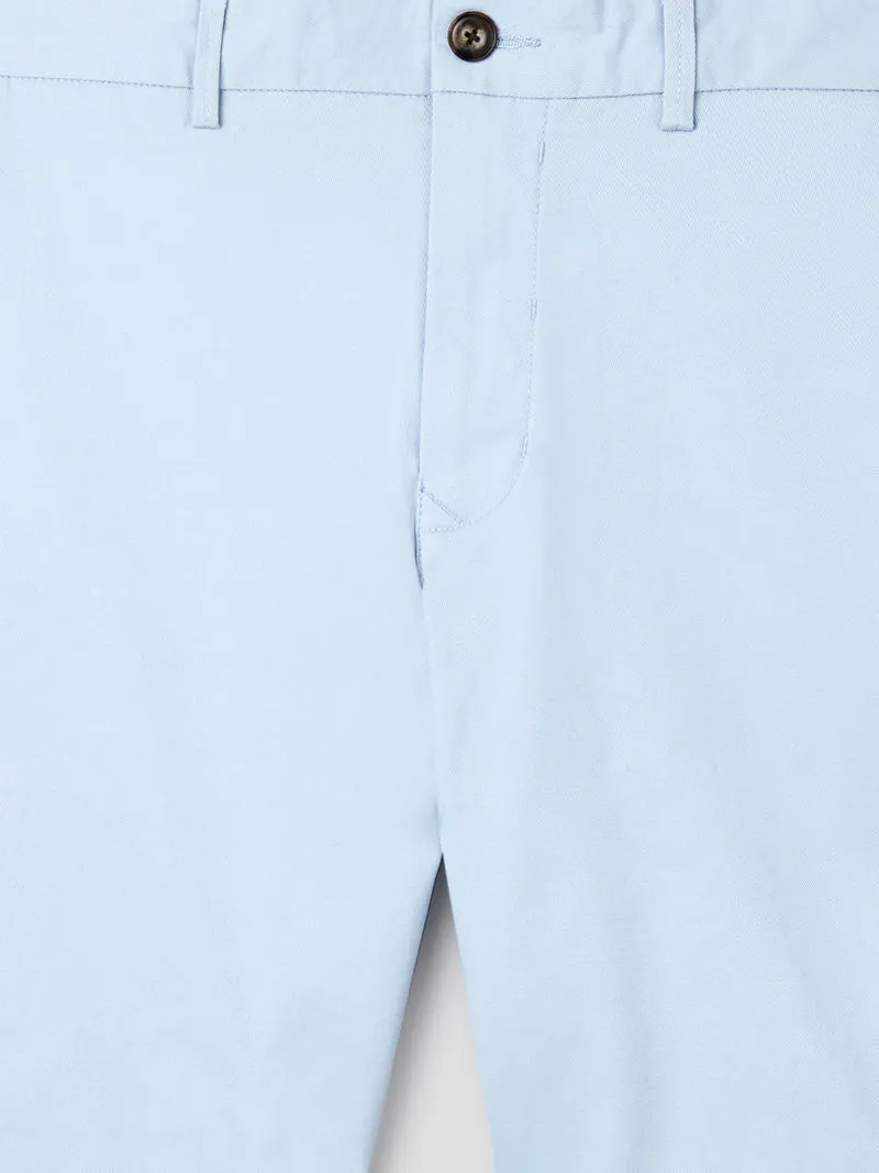 Bermuda slim taille semi-élastiquée