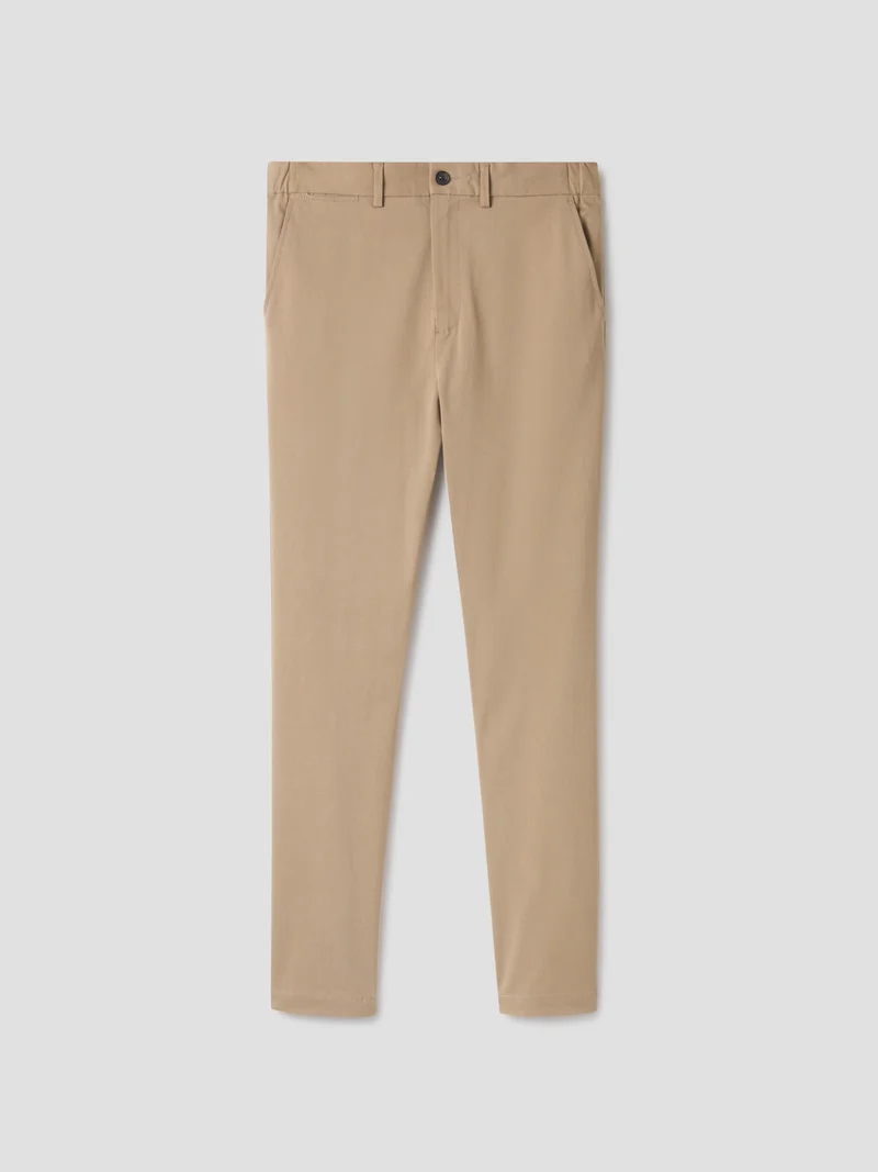 Chino en coton mélangé