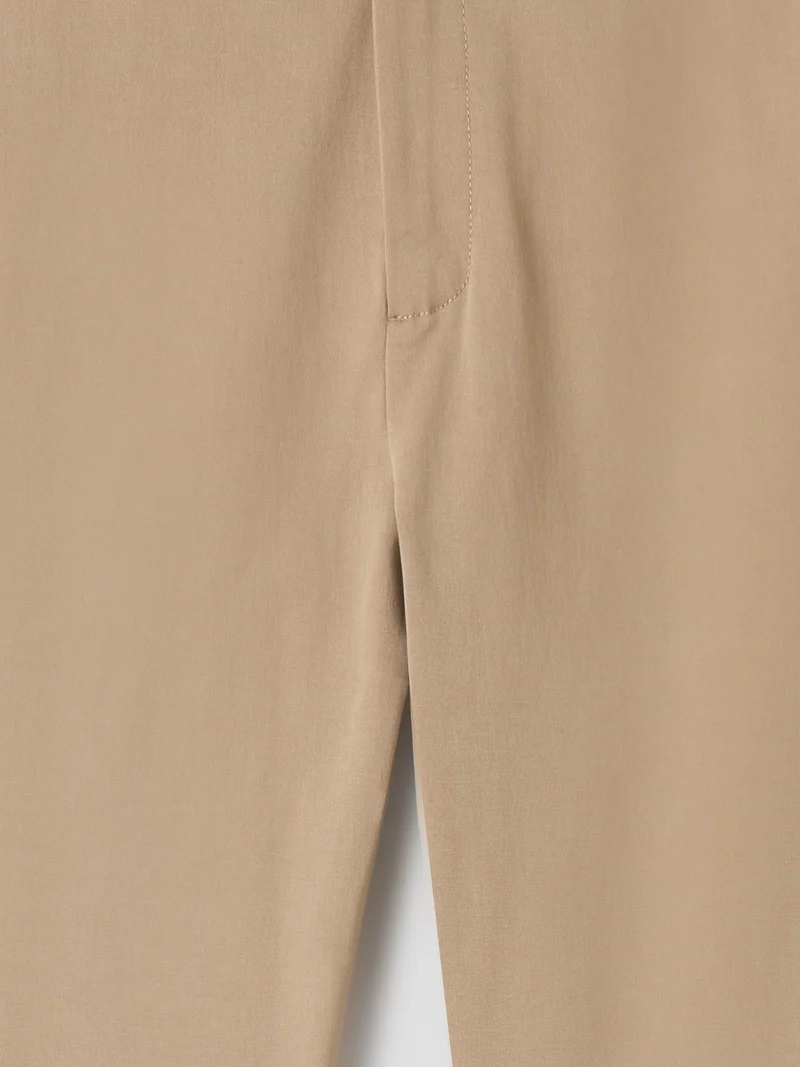 Chino en coton mélangé
