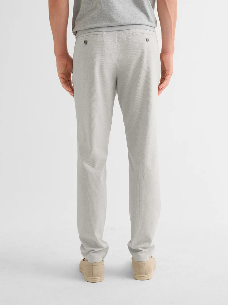 Chino slim stretch taille élastiquée