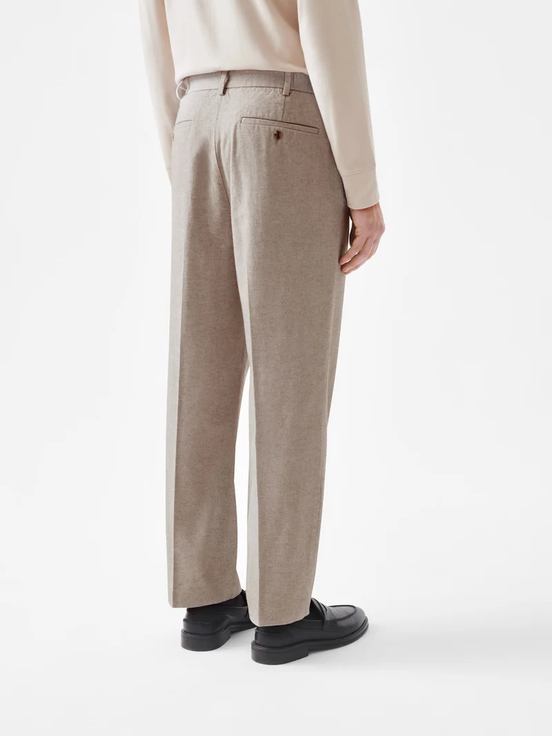 Chino loose fit chiné - L'atelier