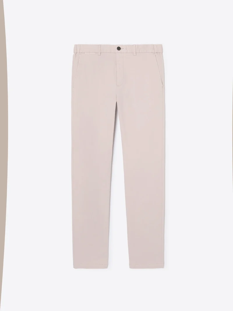 Chino slim en coton mélangé