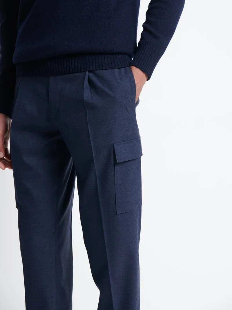 Chino stretch taille élastiquée