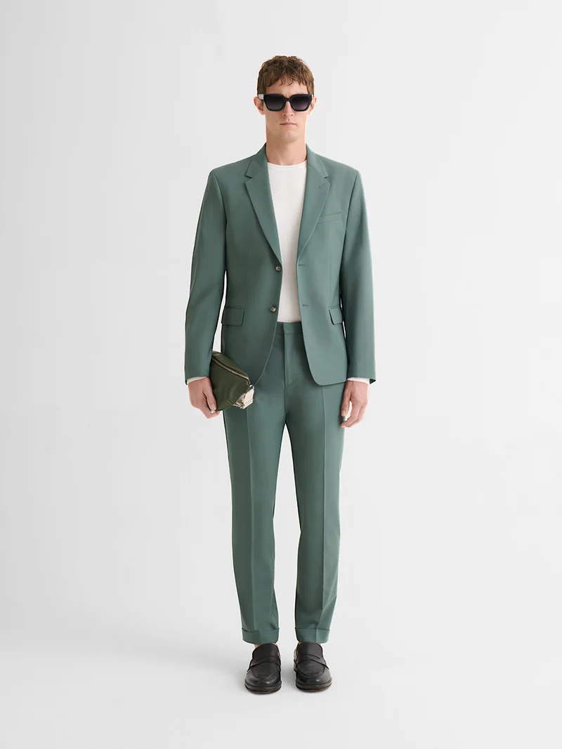 Veste de costume slim tissu traveller