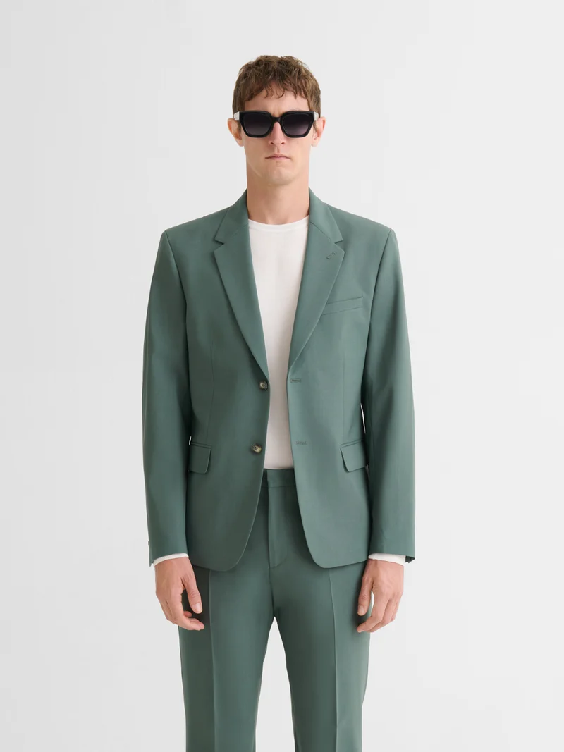 Veste de costume slim tissu traveller