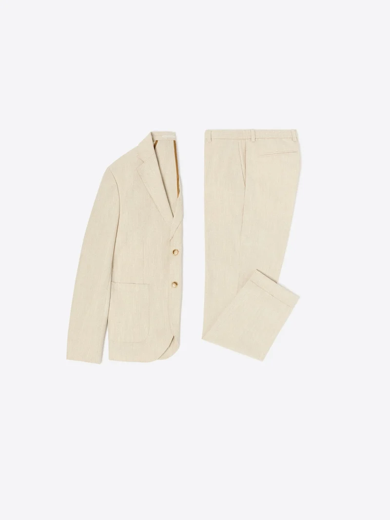 Veste de costume slim bistretch à motif