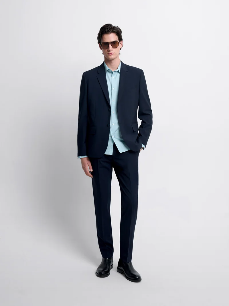 Veste de costume extraslim en laine