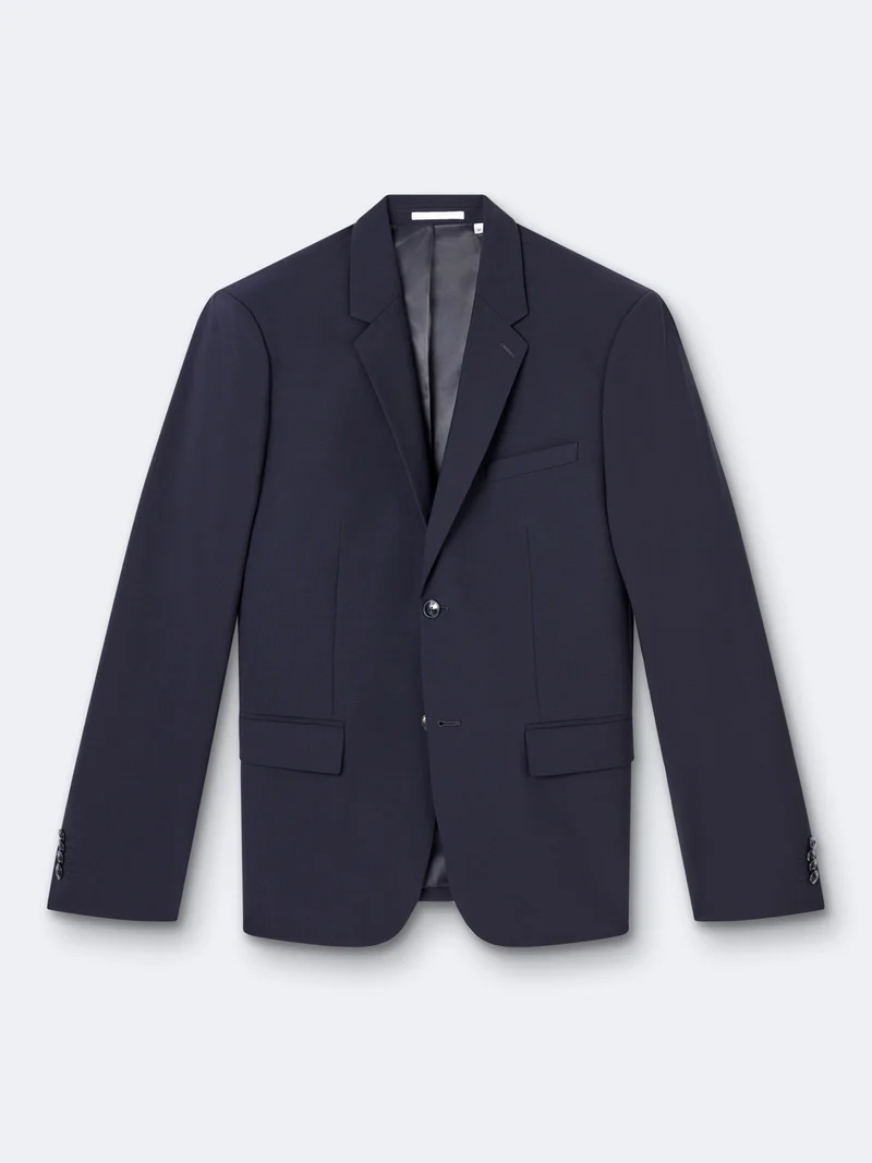 Veste de costume extraslim en laine