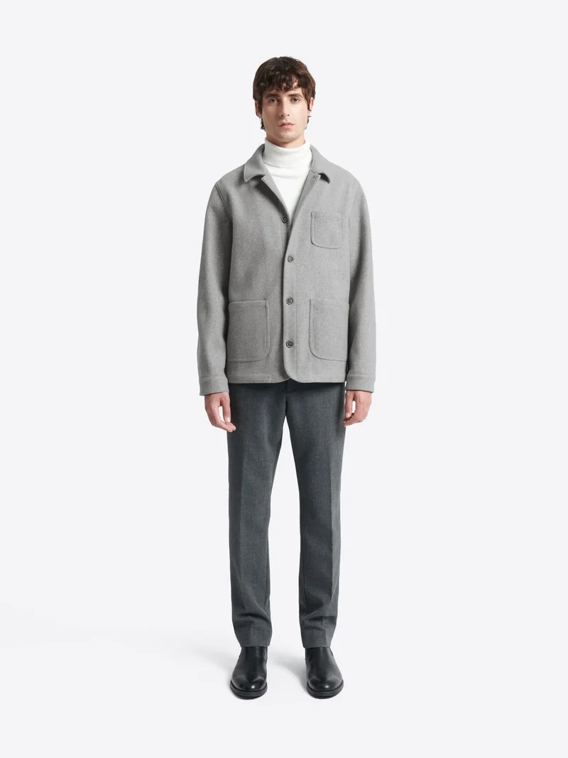 Veste ville slim unie