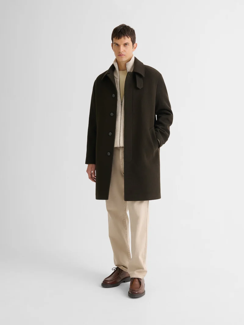 Pardessus col chemise