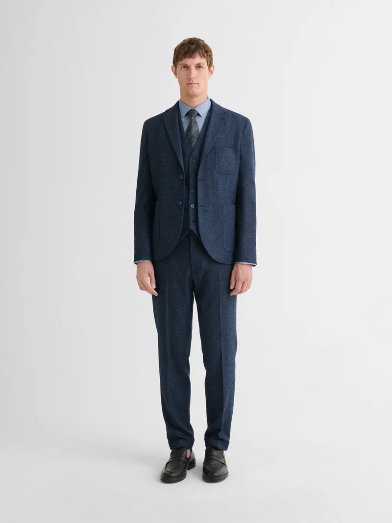 Veste de costume slim pied de puce