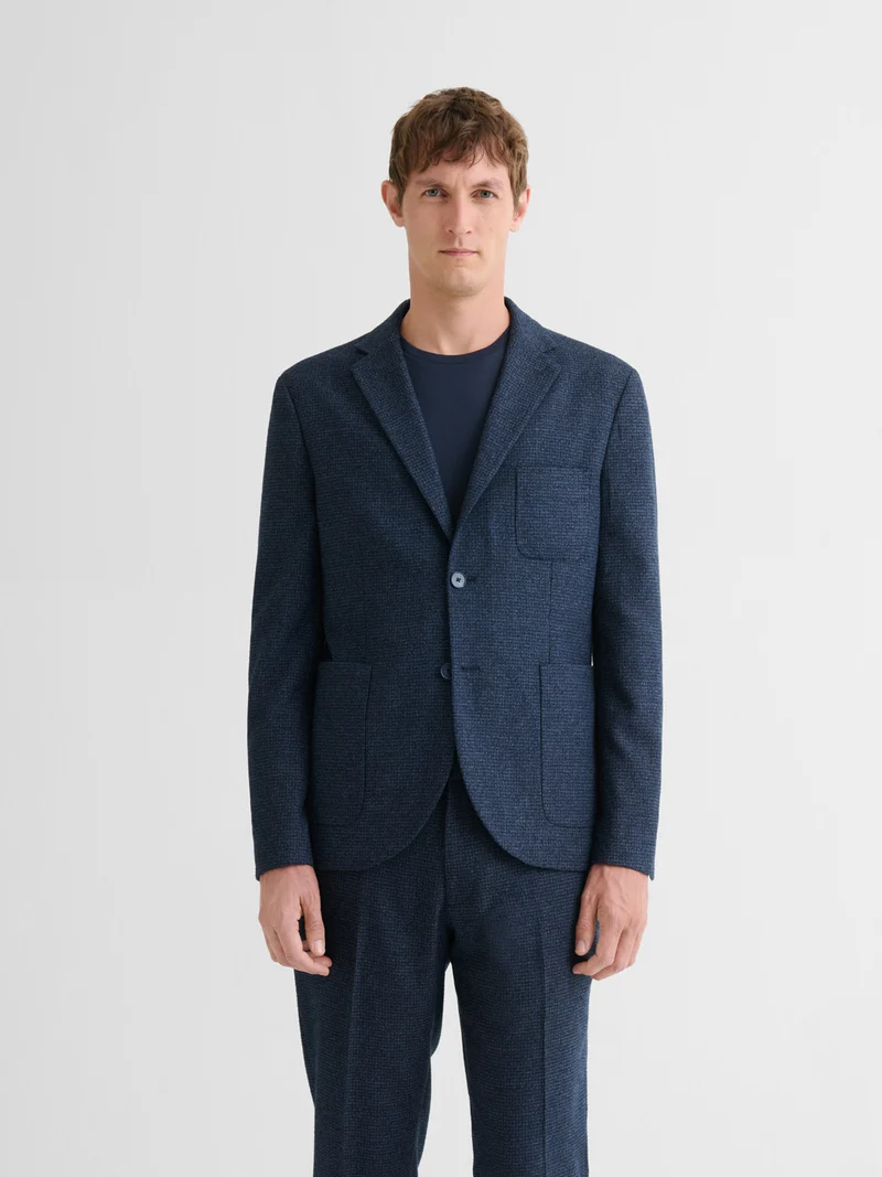 Veste de costume slim pied de puce