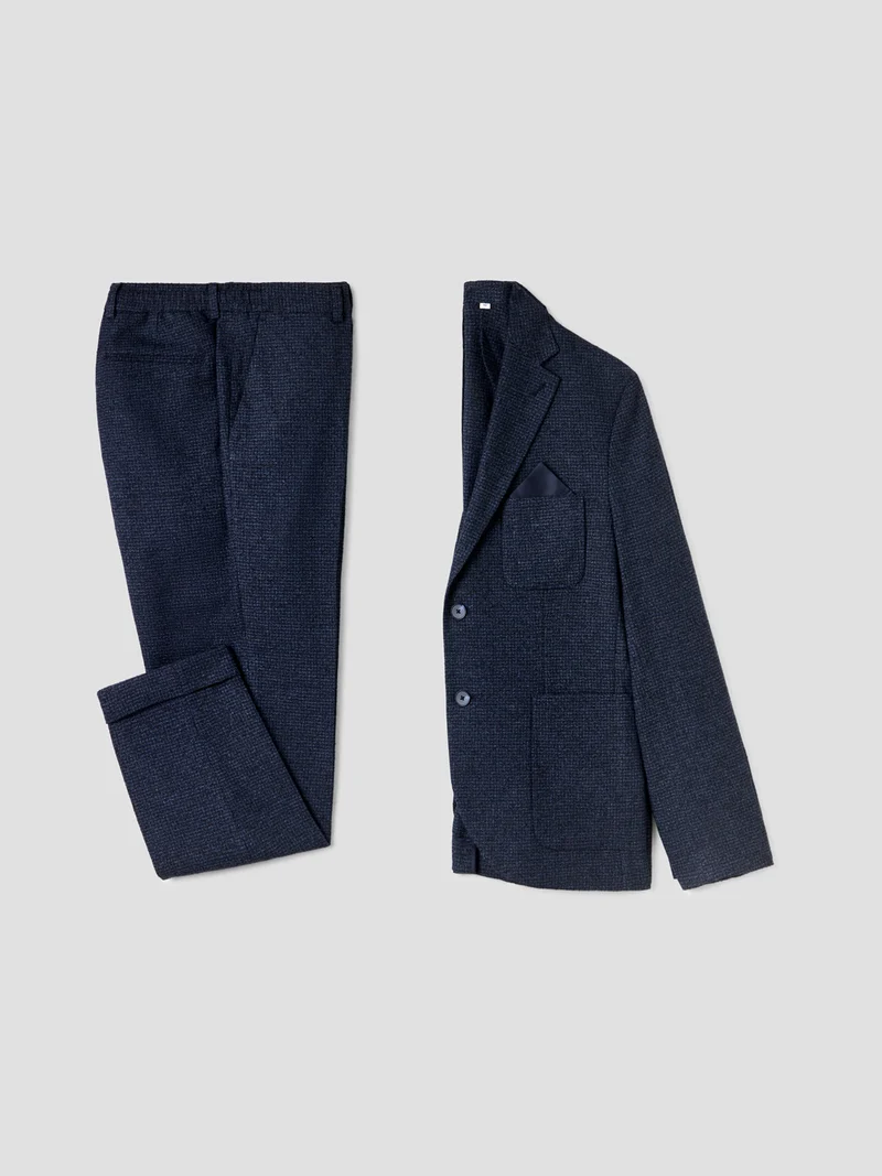 Veste de costume slim pied de puce