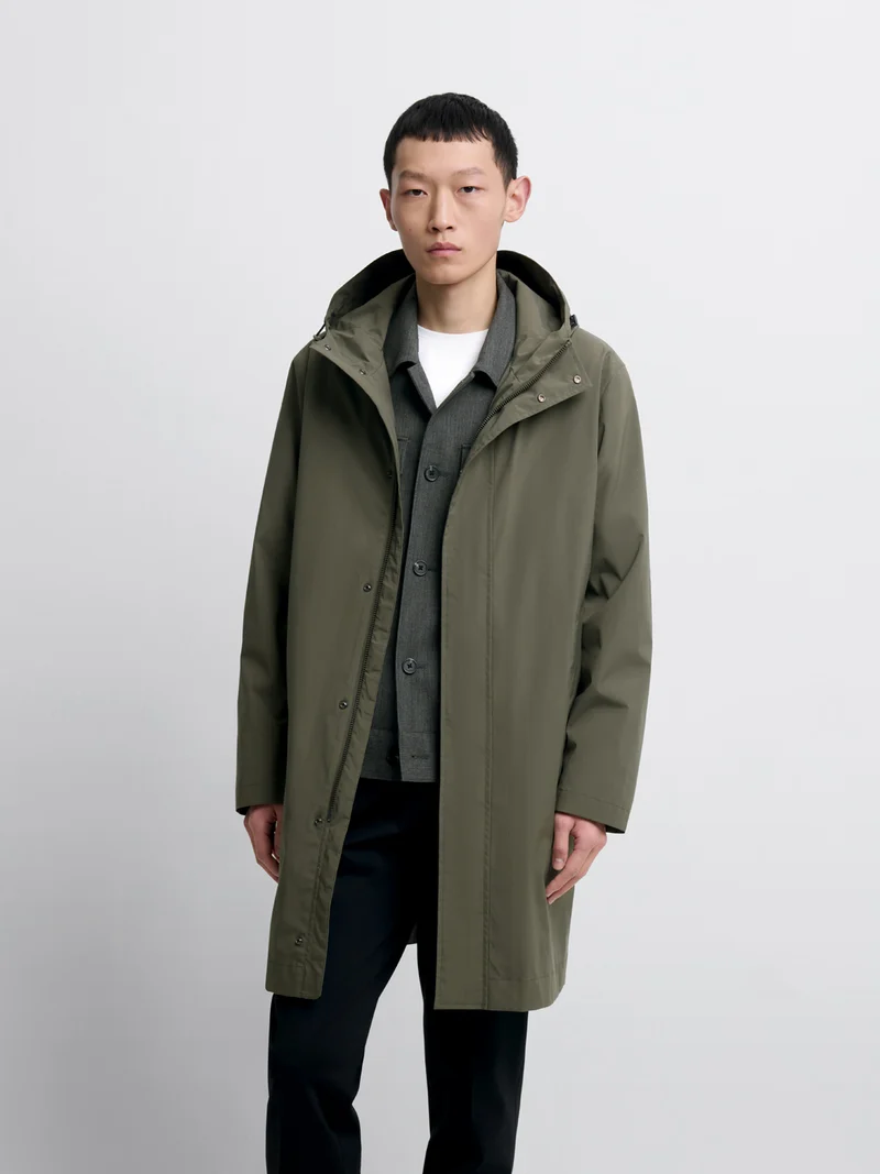 Imperméable regular à capuche