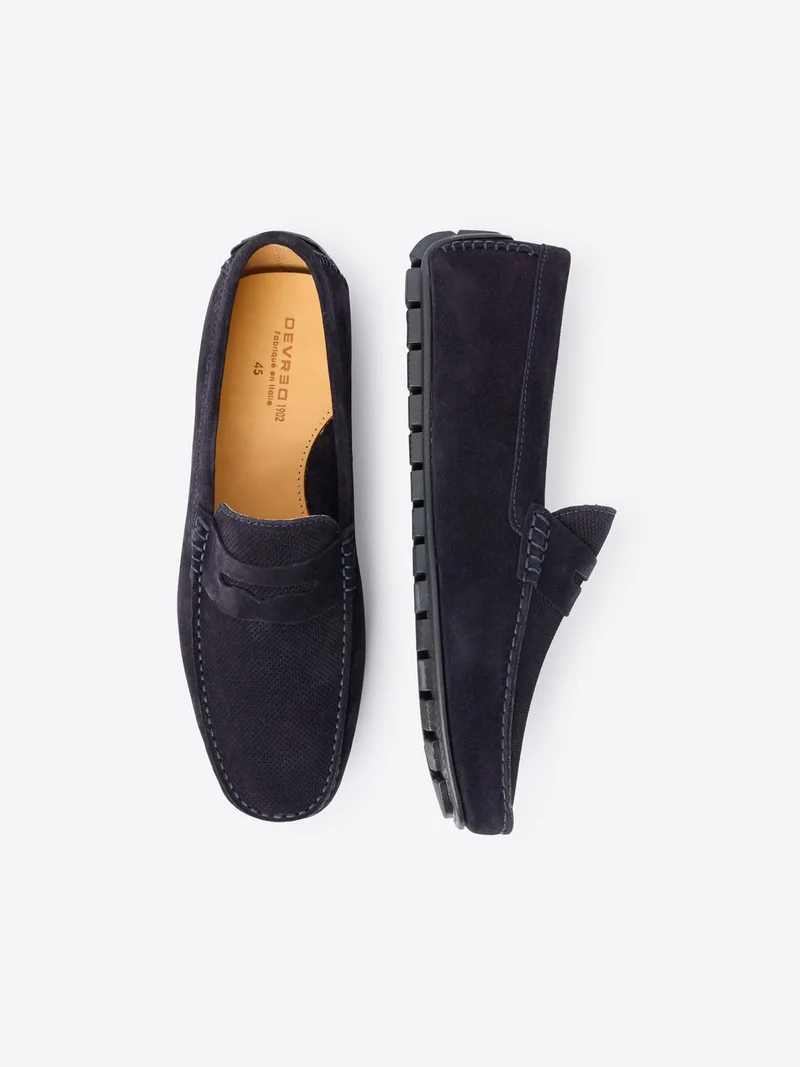 Mocassins en cuir