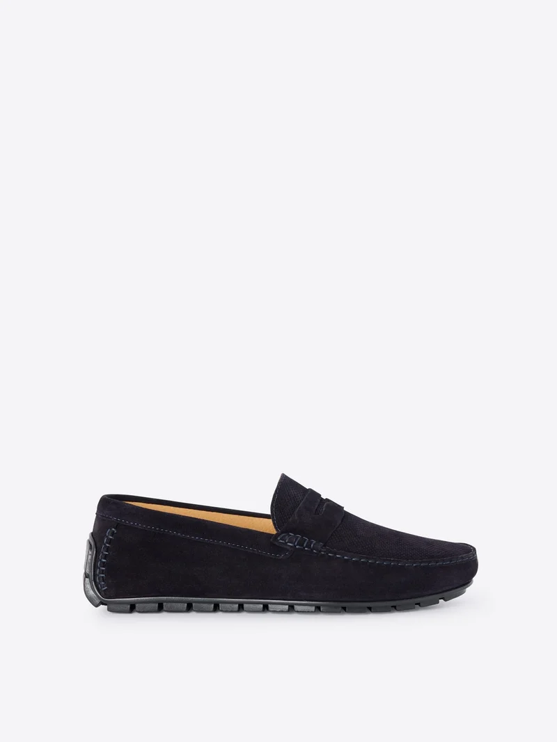 Mocassins en cuir