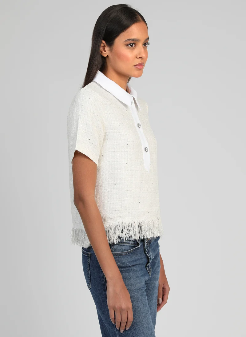 POLO AMYNE ecru