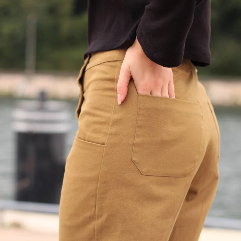 PATRON DE COUTURE PDF | Pantalon Thaïs | Cha’Coud | Bilingue (FR/EN)