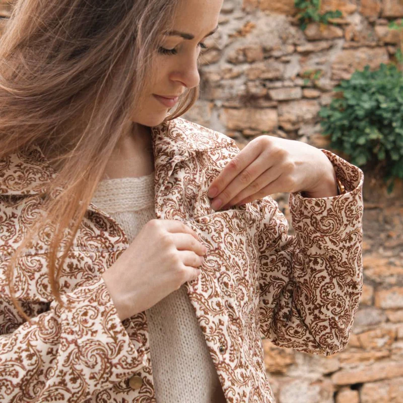 Patron de couture PDF | La veste Elsa | Cha'Coud | Français Seulement