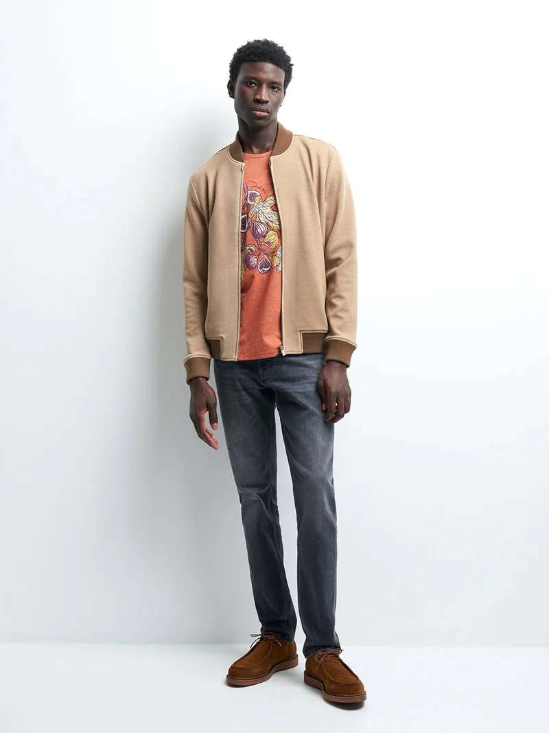 Sweat col teddy bicolore