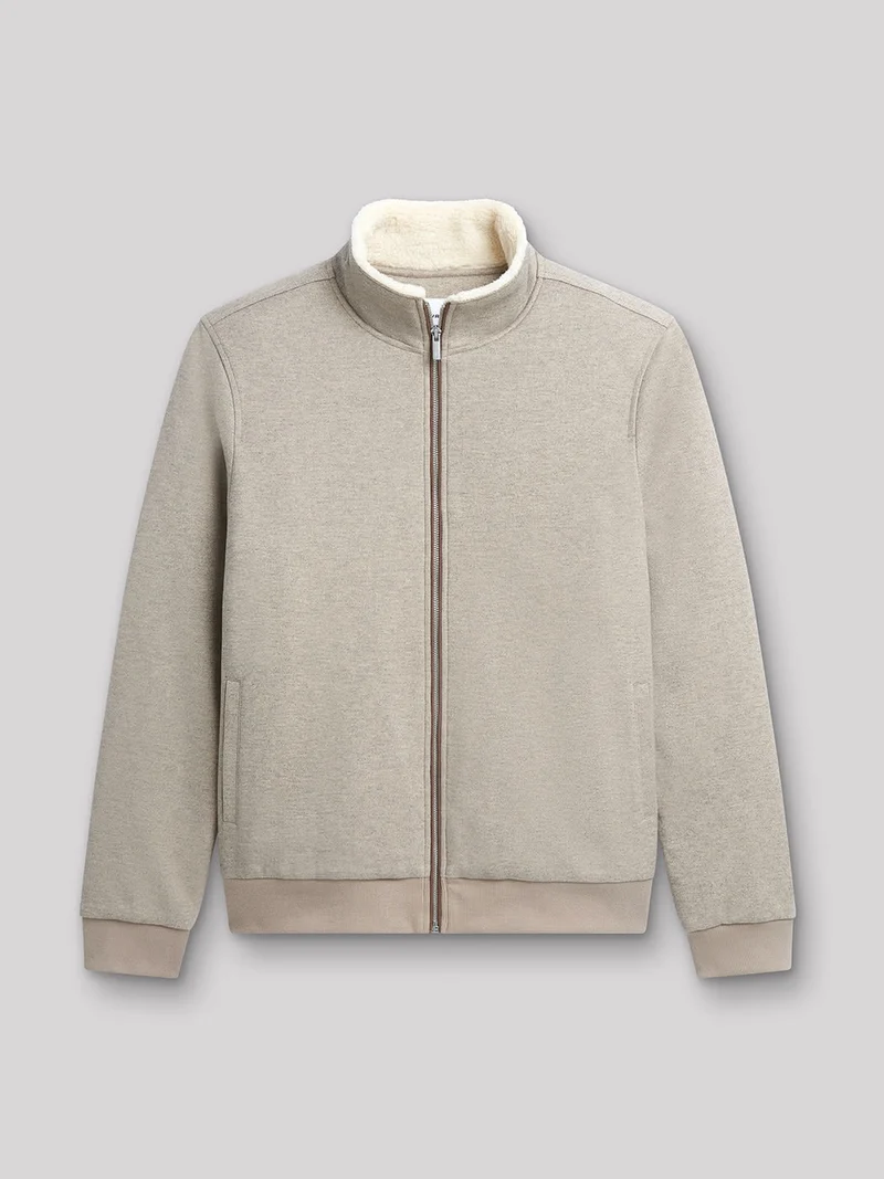 Blouson col sherpa uni