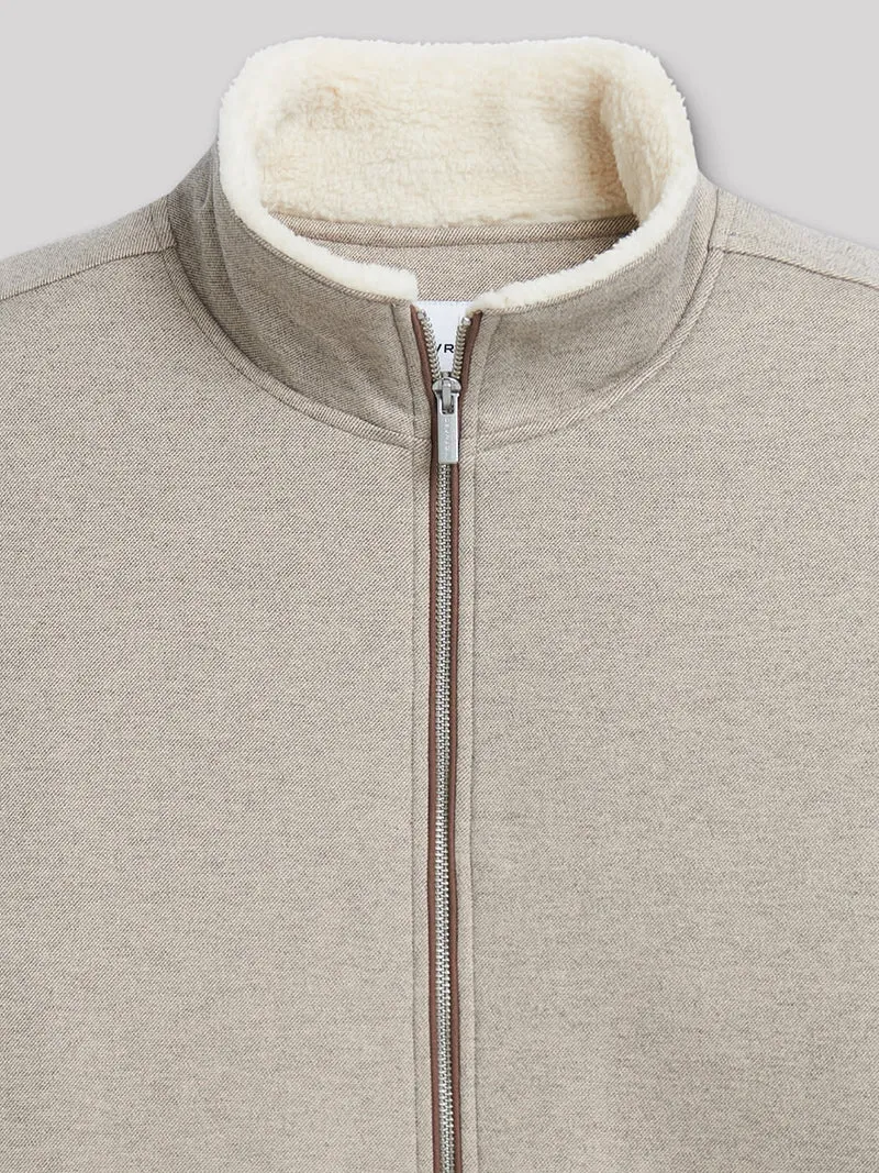 Blouson col sherpa uni
