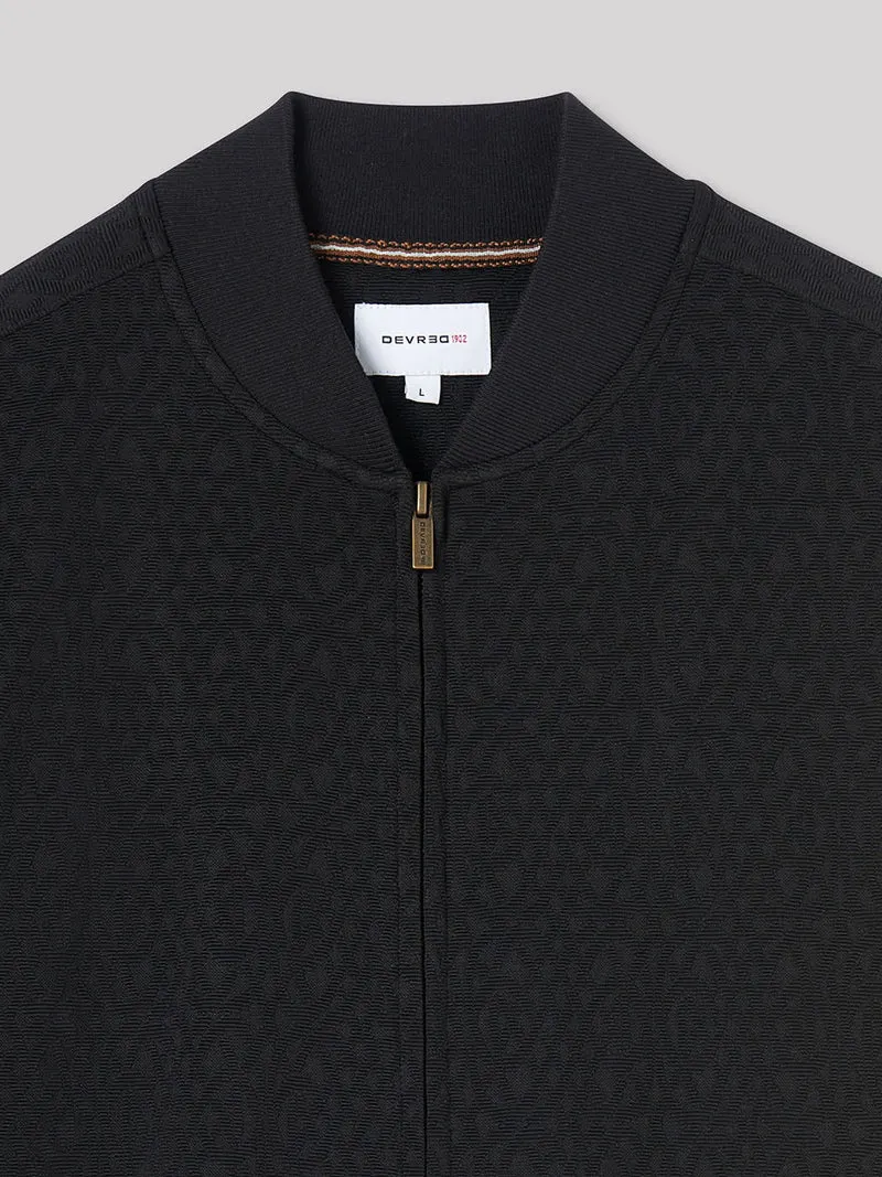 Veste legère col teddy uni