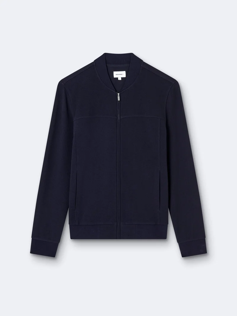 Veste légère col teddy
