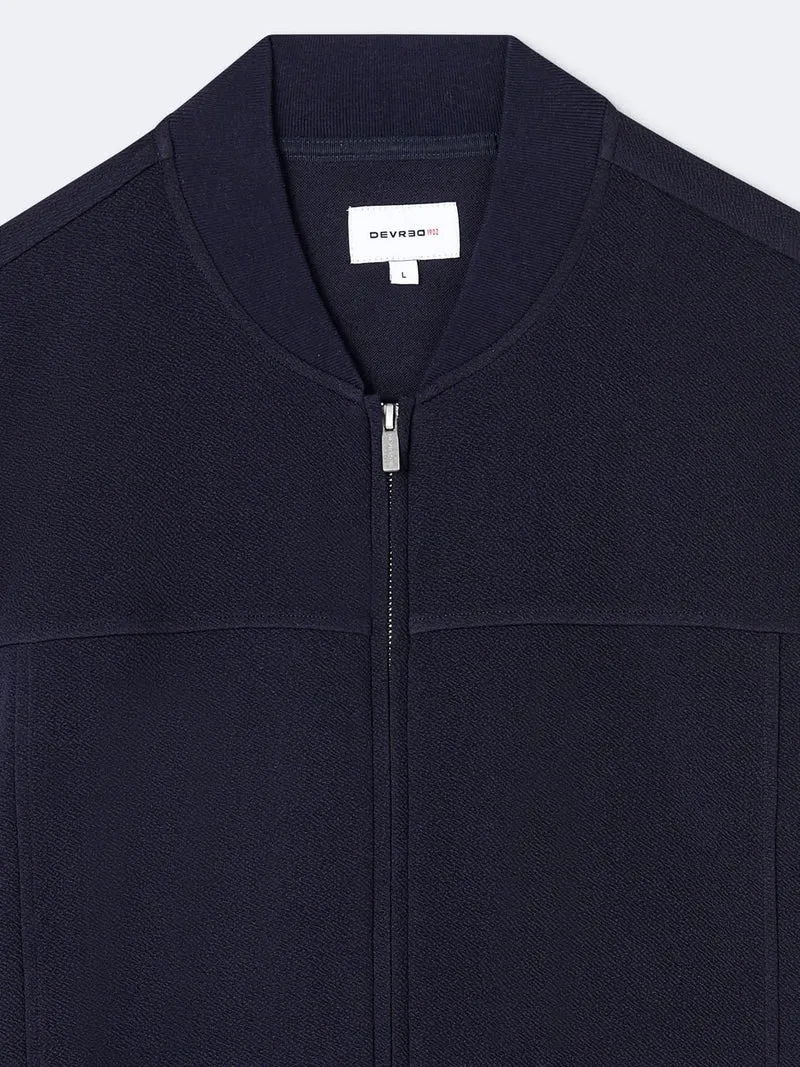 Veste légère col teddy