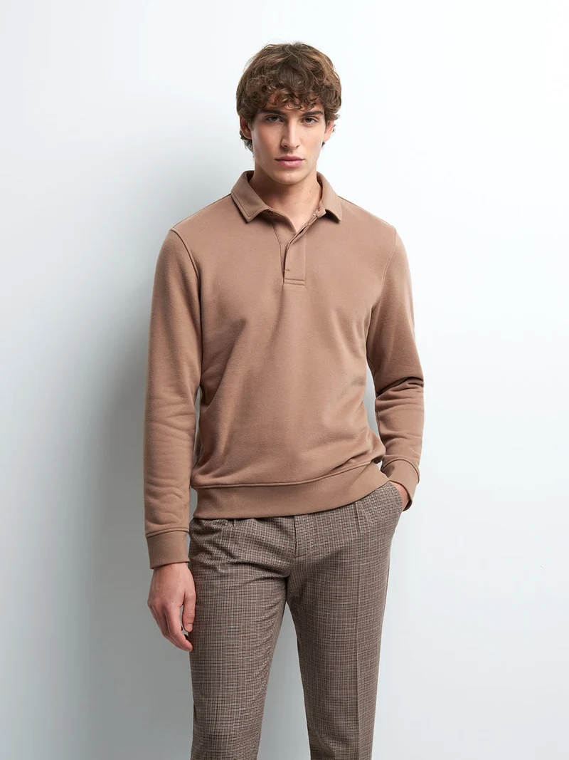 Sweat en coton uni