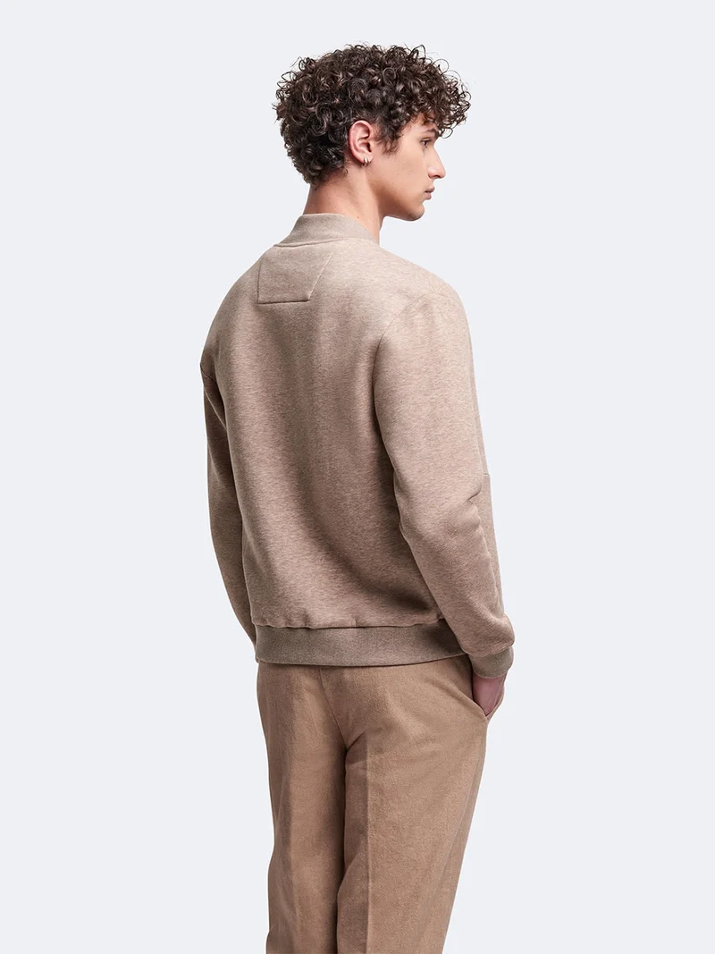 Veste légère regular col teddy