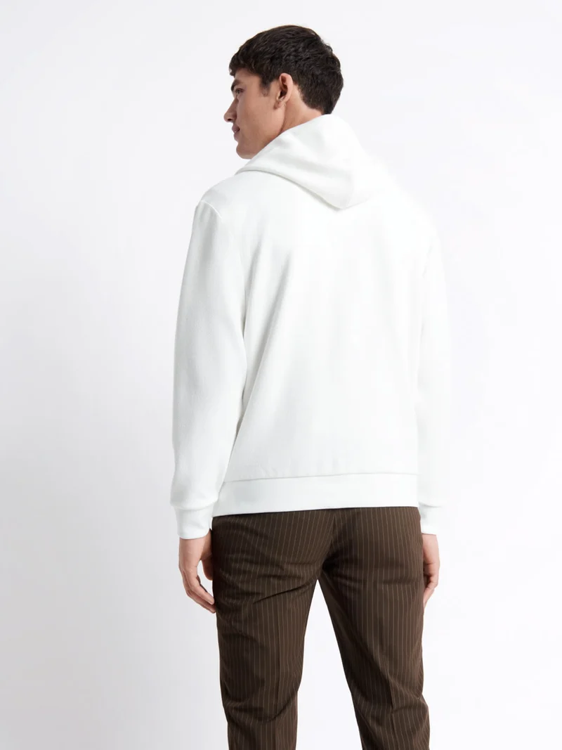 Sweat à capuche en coton