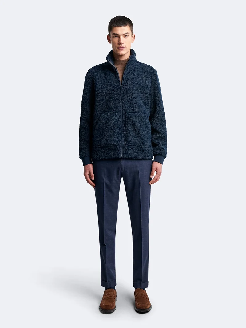 Blouson col montant sherpa