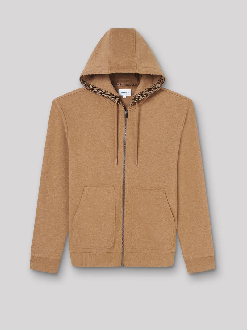 Sweat à capuche uni