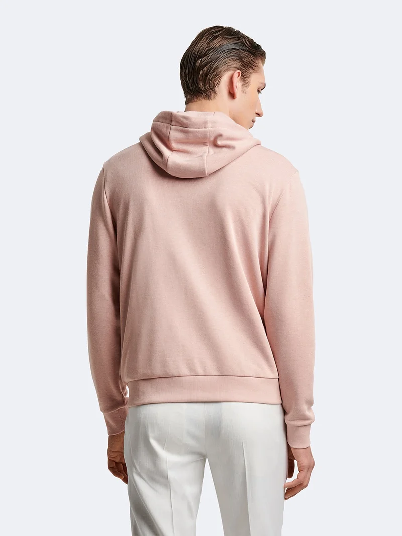 Veste légère en coton à capuche