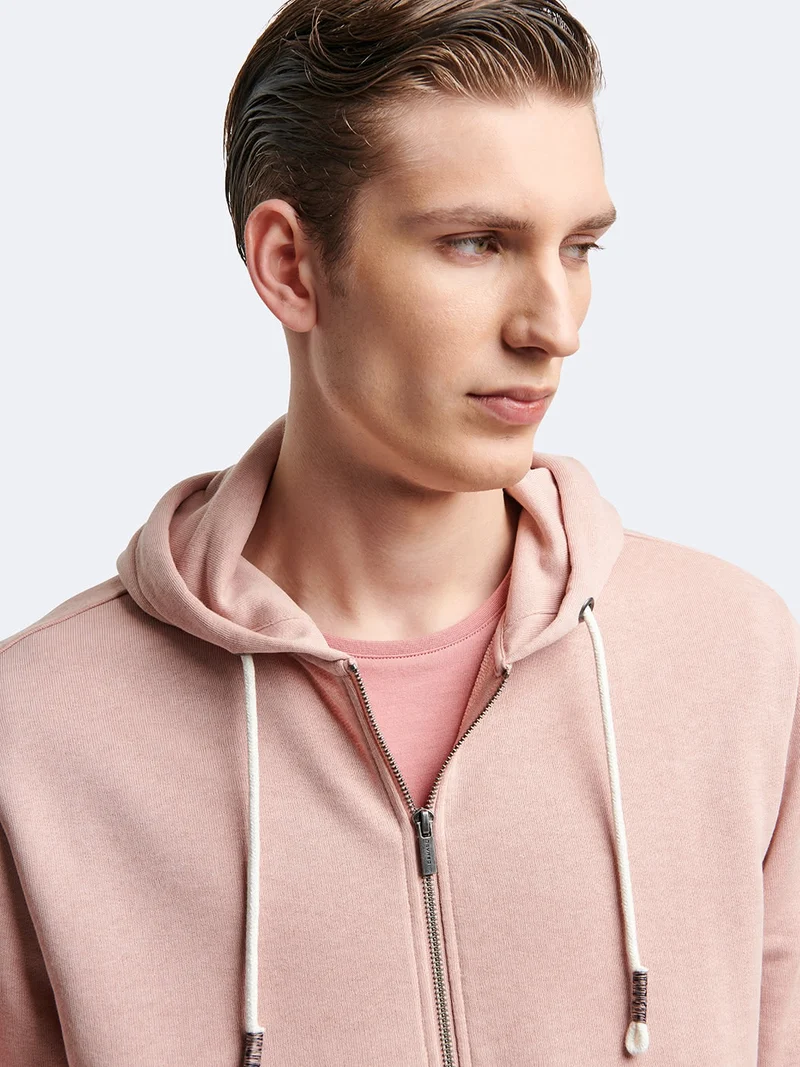 Veste légère en coton à capuche