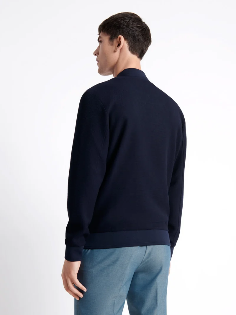 Blouson léger avec un col teddy