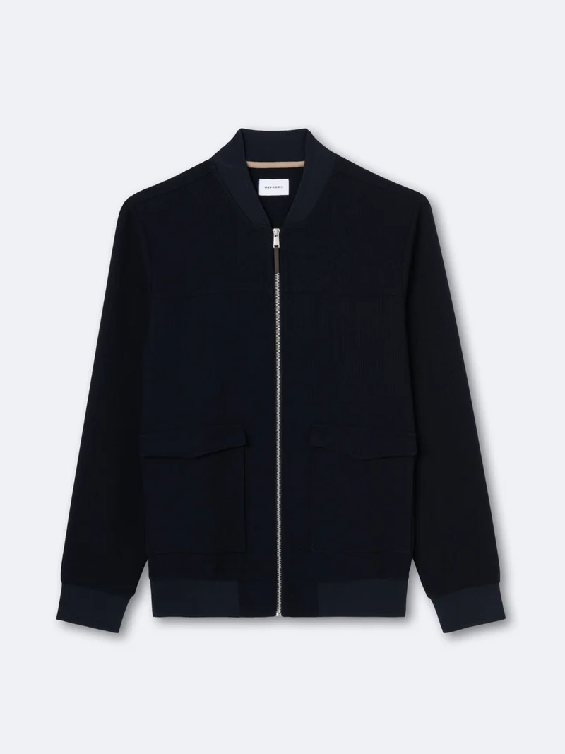 Blouson léger avec un col teddy