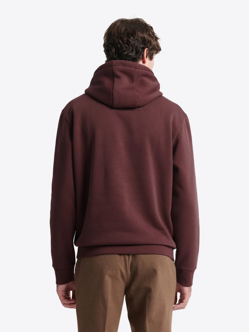 Sweat à capuche en coton