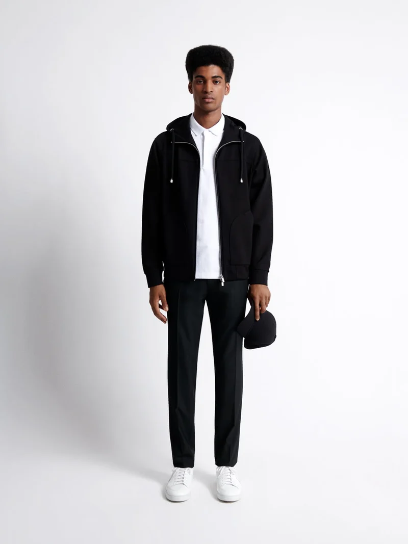 Sweat à capuche contenant de la viscose