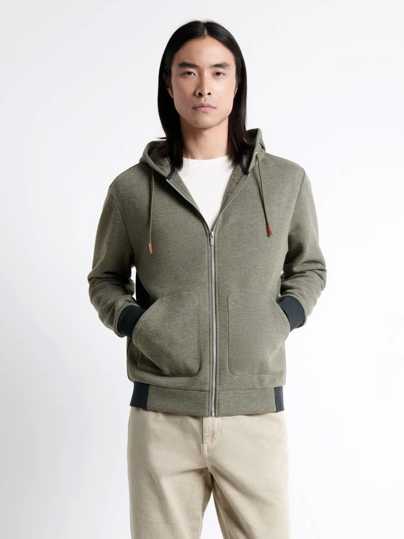 Sweat à capuche contenant de la viscose