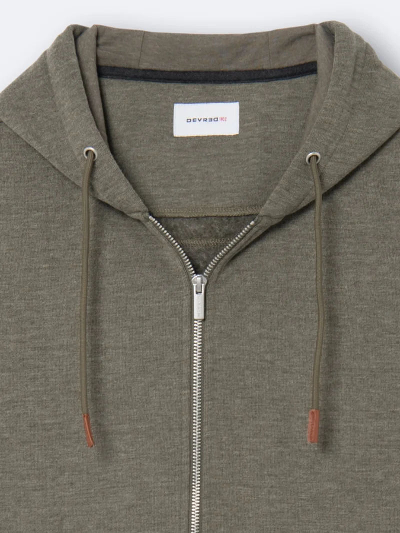 Sweat à capuche contenant de la viscose
