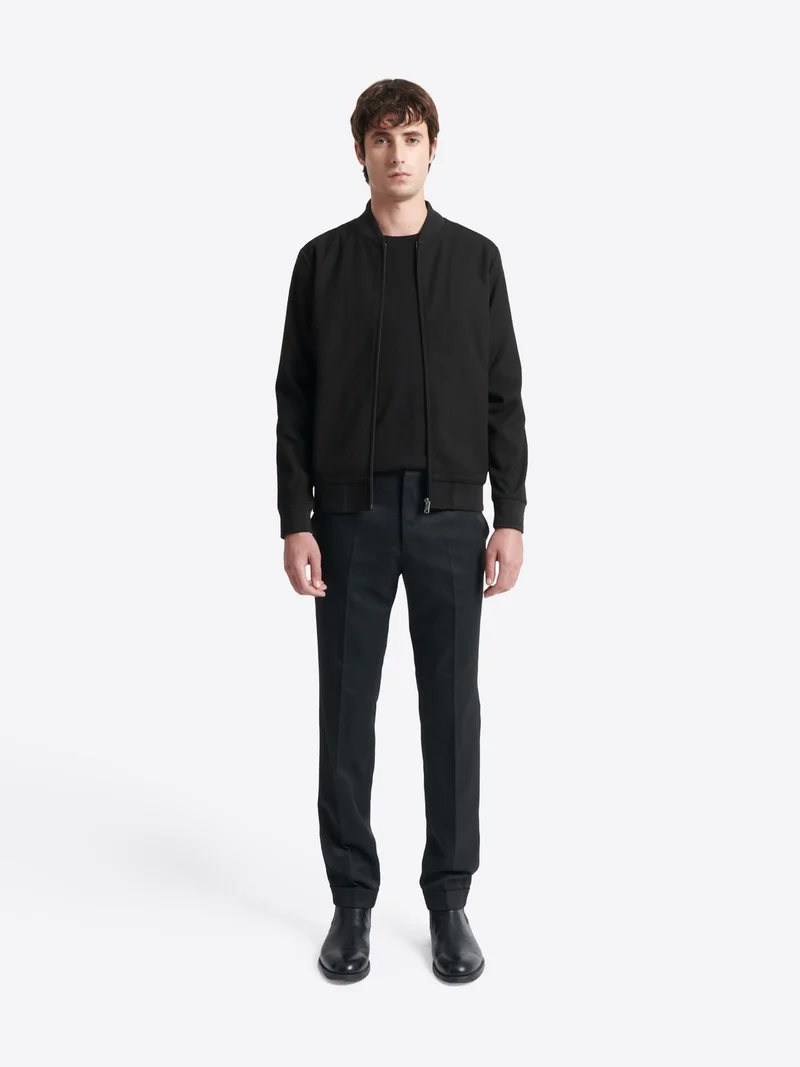 Sweat col teddy zippé
