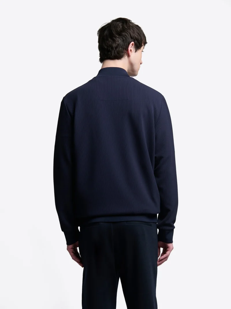 Veste légère col teddy