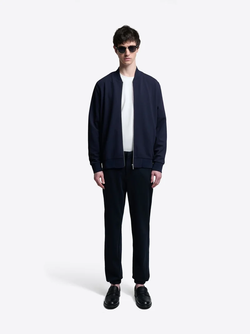 Veste légère col teddy
