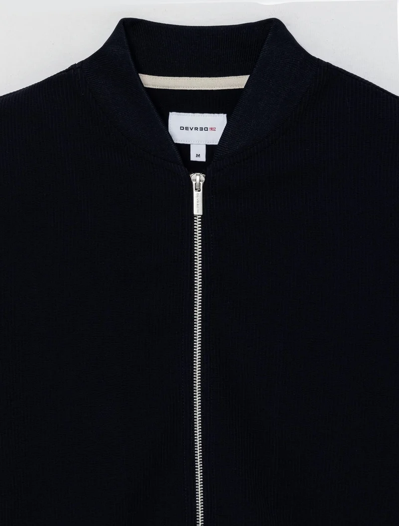 Veste légère col teddy