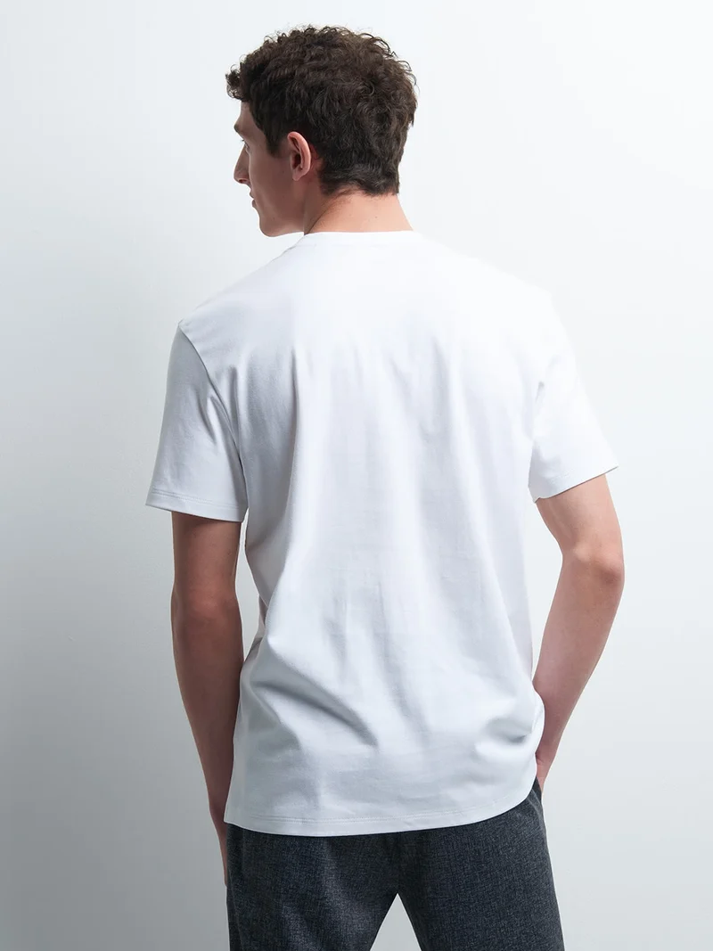 Tee-shirt en coton à message